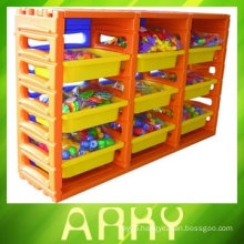 Kindergarten Kids Plastic Toy Shelves